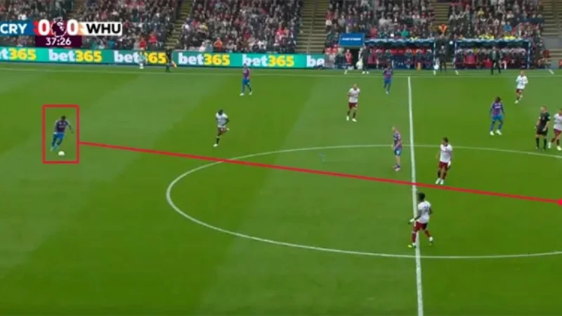 Khái quát kỹ thuật chuyền dài vượt tuyến trong bóng đá