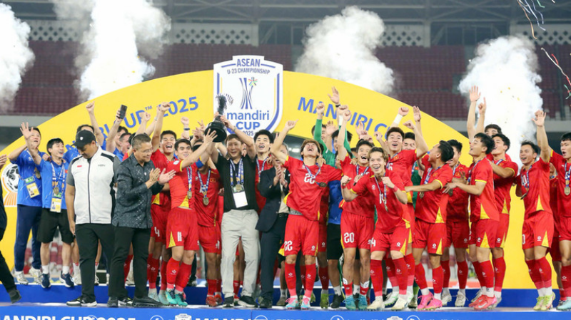 HLV Kim Sang-sik và chiến thắng ấn tượng của U23 Việt Nam tại U-23 ASEAN 2025