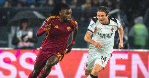 AS Roma chia điểm AC Milan
